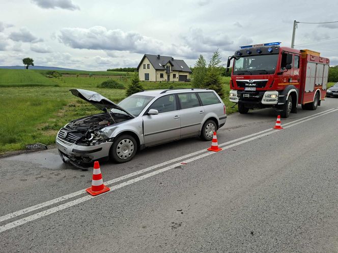 Wypadek w Chybicach