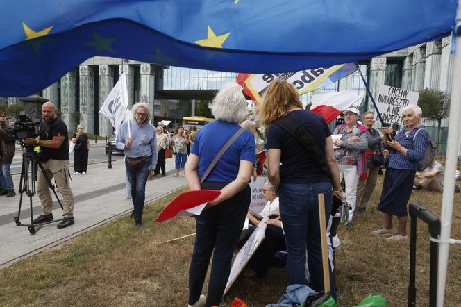 Protesty przed Sądem Najwyższym