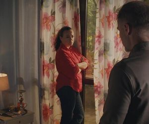 M jak miłość odc. 1881. Magda (Anna Mucha), Andrzej Budzyński (Krystian Wieczorek)