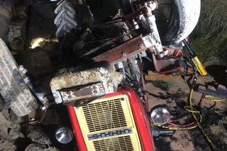 Wypadek śmiertelny w gminie Bodzentyn. Ciągnik przygniótł mężczyznę!