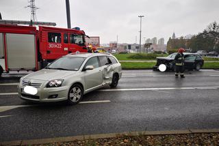 Wypadek na placu Poznańskim w Bydgoszczy