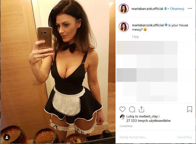 Marta Barczok w erotycznej bieliźnie. Polska miss Euro ocieka seksem