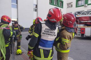 Powiatowe ćwiczenia strażackie w szpitalu wojewódzkim w Siedlcach