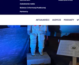 W Muzeum Lotnictwa Polskiego można oglądać replikę skafandra Neila Armstronga