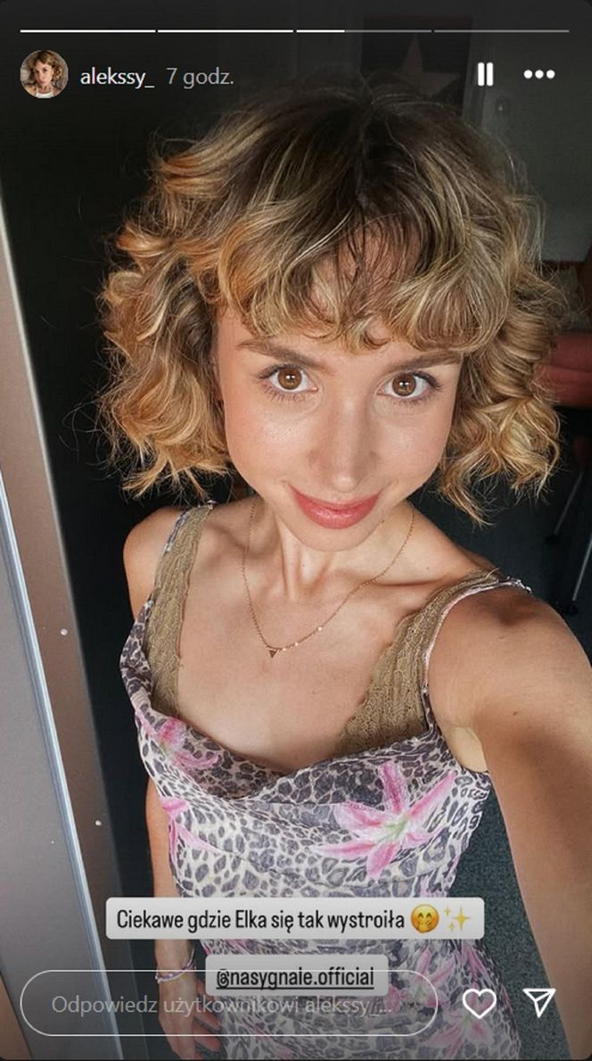 Na sygnale nowy sezon Ela Siemaszko (Aleksandra Kądziołka) na planie