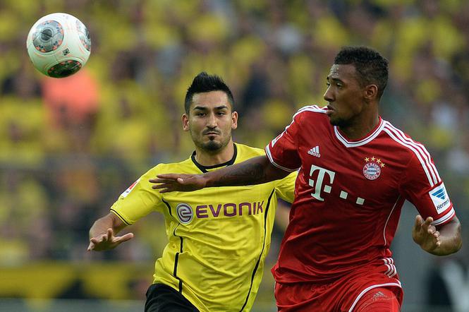 Borussia Dortmund - Bayern Monachium, Ilkay Gundogan i Jerome Boateng