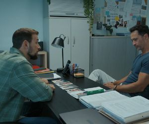 Barwy szczęścia, odcinek 3122. Kodur (Oskar Stoczyński), Mariusz (Rafał Cieszyński)