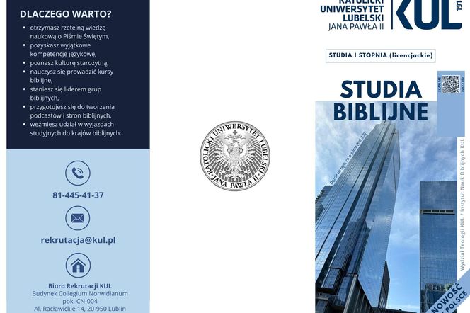Na KUL ruszają unikatowe studia na skalę Polski i świata [AUDIO]