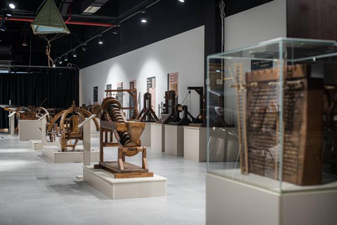  Bielsko-Biała. Machiny Leonarda da Vinci na wystawie w Minicentrum Nauki Science Point