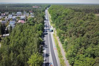 Droga krajowa 80 w Przysieku i Górsku jak nowa