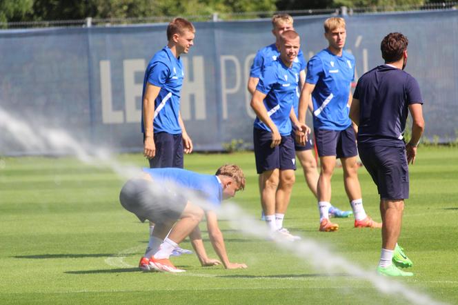 Trening Lecha Poznań przed meczem z Rakowem Częstochowa 