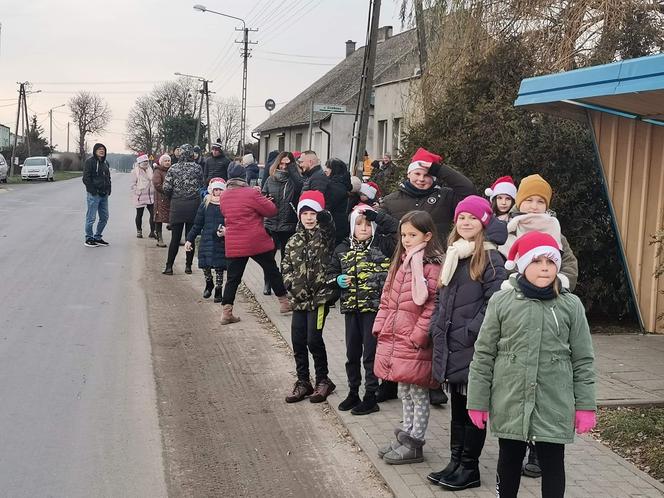 Mikołaje zawitały do kilkunastu miejscowości