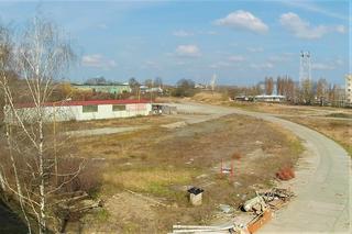 Pozostałości po trasie tramwajowej w dolinie śmierci