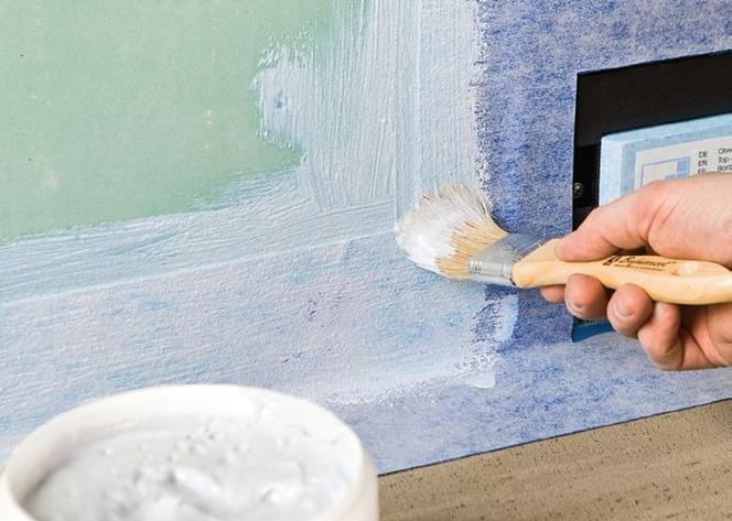 Etap XVII - Malujemy ściany folią w płynie