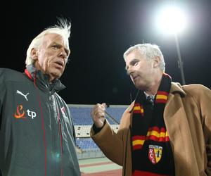 Michał Listkiewicz i Leo Beenhakker