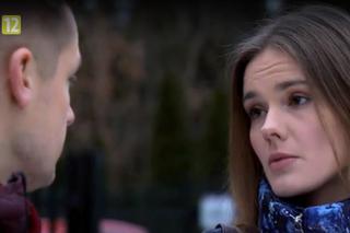 M jak miłość odc. 1517. Franka (Dominika Kachlik), Paweł (Rafał Mroczek)