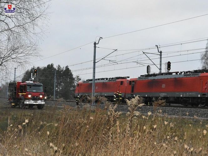 Zderzenie dwóch lokomotyw w pow. bialskim