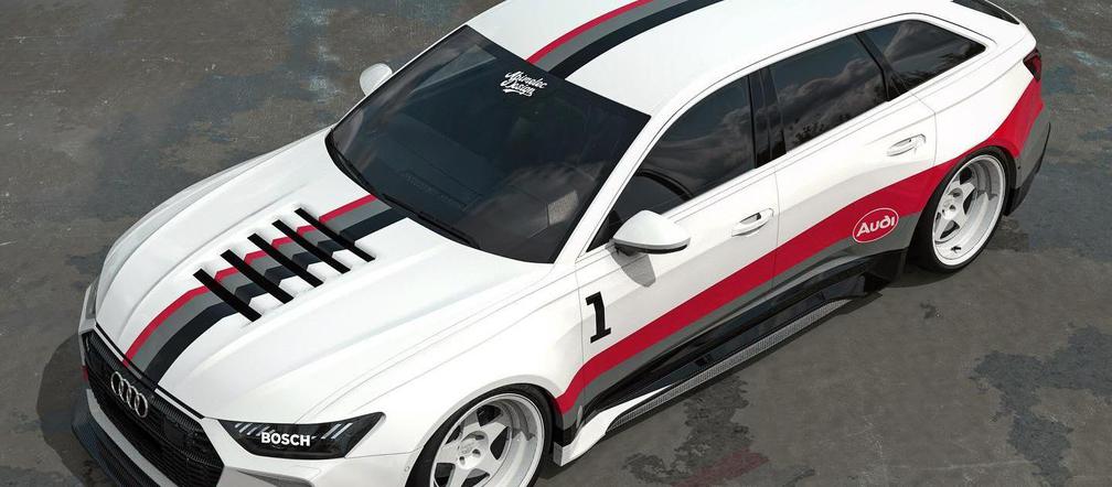 Audi RS6 Avant inspirowane Pikes Peak Audi Quattro S1