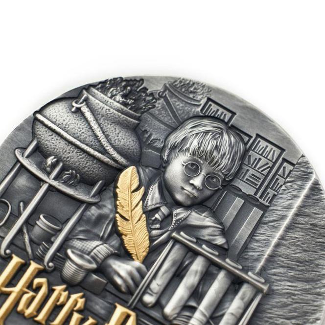 Harry Potter. Moneta z polskiej mennicyto prawdziwe cudeńko! Postało tylko 100 sztuk!