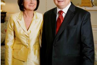 Lech Kaczyński i Maria Kaczyńska