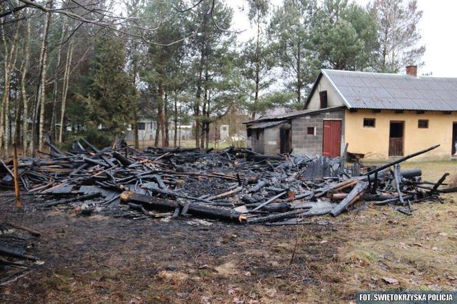 Seryjne podpalenia w powiecie koneckim. Wśród podejrzanych strażacy z OSP