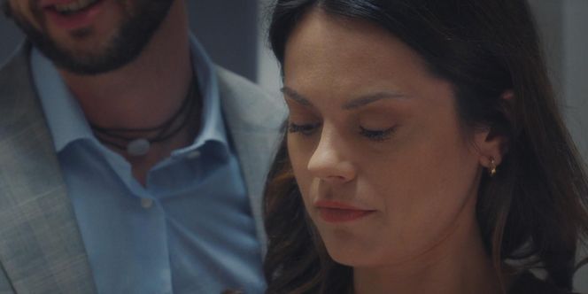 M jak miłość odc. 1874. Kasia (Paulina Lasota), Mariusz (Mateusz Mosiewicz