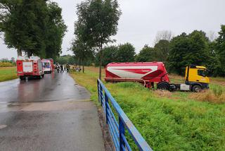 Groźnie wyglądający wypadek pod Braniewiem