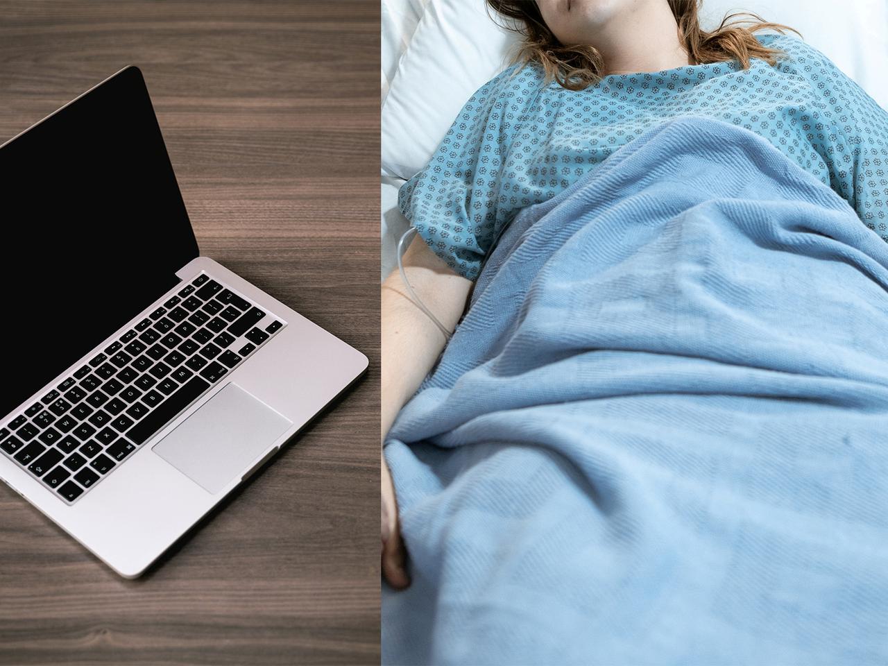 Jego partnerka trafiła na SOR, a on ukradł szpitalnego laptopa! Szok w Jarocinie