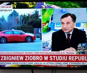 Zbigniew Ziobro w studio TV Republika