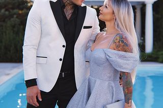 Artur Szpilka z ukochaną Kamilą Wybrańczyk