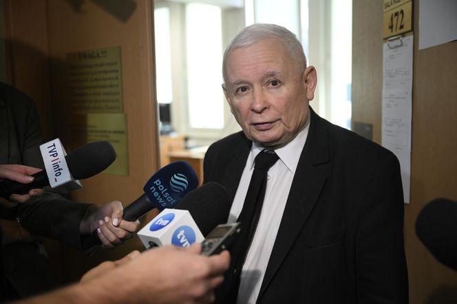 Kaczyński spotkał się z Brejzą przed sądem