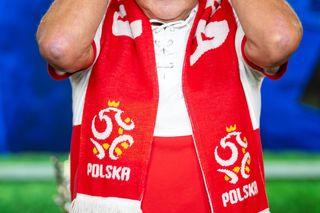 Skandaliczny transparent na meczu Raków - Maccabi