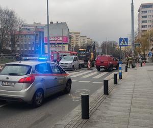 Awaria gazociągu na al. Wyzwolenia w Szczecinie. Ewakuowano mieszkańców