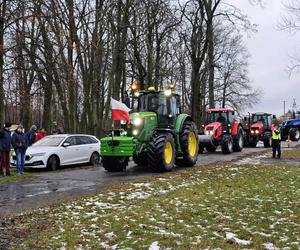 Protest rolników w Piotrkowie Trybunalskim