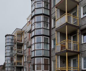 Blok przy Fredry 7 w Katowicach przed termomodernizacją