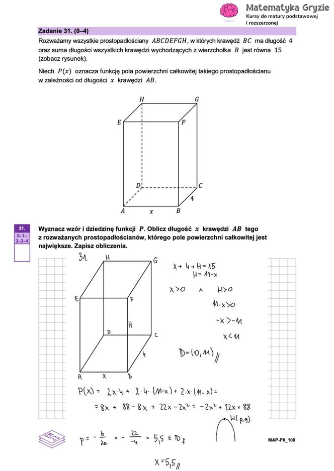 Matura 2025: matematyka 6.05.2025. Arkusze CKE i odpowiedzi. Poziom podstawowy 1 i 2 część [Formuła 2023]
