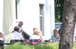 Michał Probierz na polu golfowym