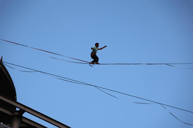 Urban Highline Festival 2024 w Lublinie - dzień drugi