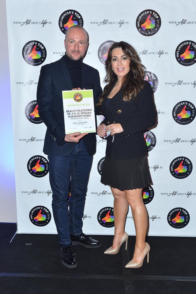 Cichopek, Tadla, Antosiewicz, Koziejowska, Załęcka na finale plebiscytu Influencer's Top 2019 cz.1