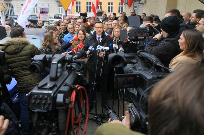 Przesłuchanie Mateusza Morawieckiego w prokuraturze