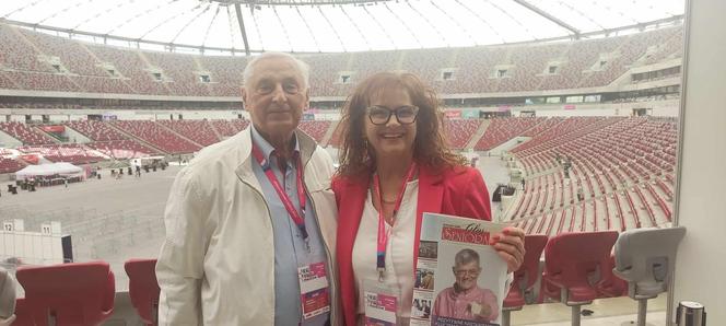 Targi Książki i Mediów VIVELO 2024 - Wojciech Kałkusiński i Jagoda Bogusiewcz, Ambasadorzy głosu seniora