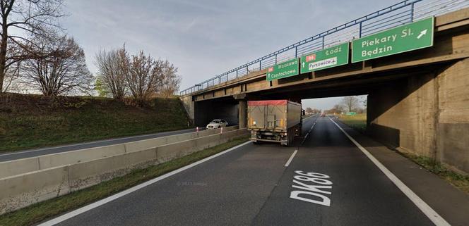 Wiadukt nad DK86 zostanie zburzony. A potem powstanie od nowa. Kosztowna operacja w Śląskiem