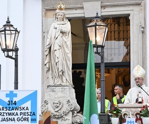 314. Warszawska Pielgrzymka Piesza - wyjście z Warszawy