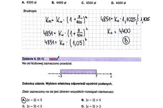 Matura próbna 2023 - odpowiedzi z matematyki