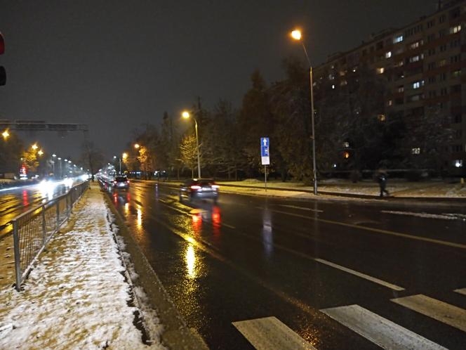 Pierwsze opady śniegu. Zobacz jak wyglądają Kielce w zimowej szacie