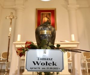 Dariusz Szpakowski na pogrzebie Tomasz Wołka