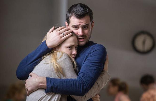 Skazane. Rafał (Antoni Pawlicki), Marta (Paulina Gałązka)