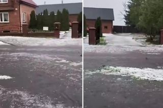 Superkomórka burzowa wyrządziła szkody w woj, śląskim