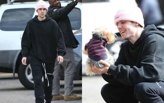 Justin Bieber z yorkiem