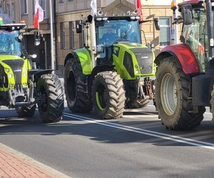 Protest rolników w Opolu w środę 19 marca 2025 roku